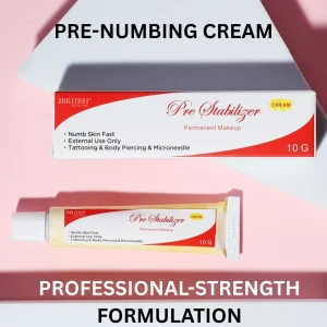 The British Brow Bar Pre-Numbing Cream – Professional PMU Comfort Formula